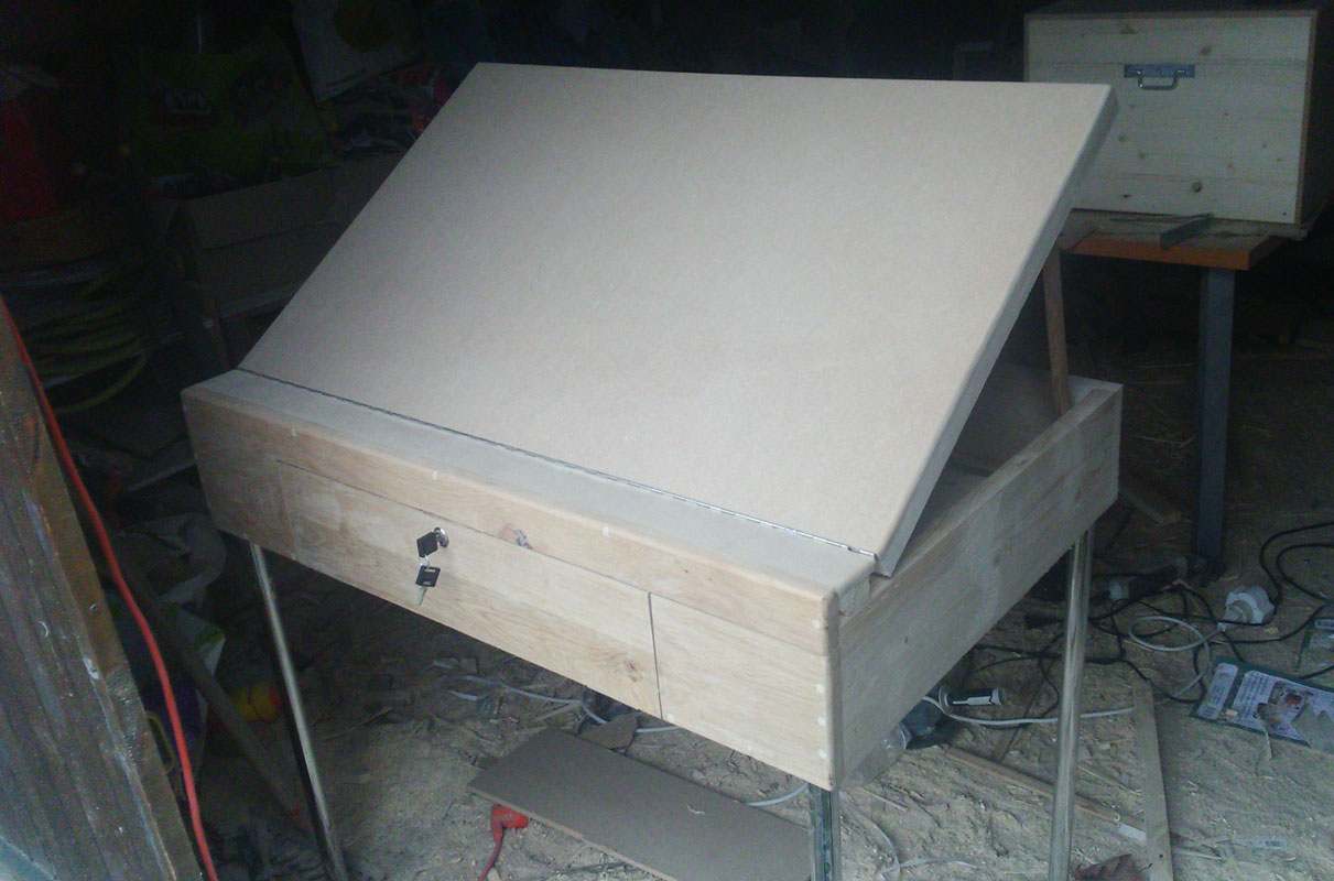 Bureau à dessin sur-mesure